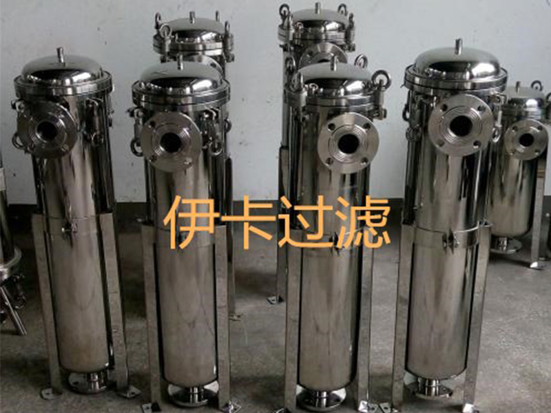 壓縮空氣，制藥蒸餾水，化工試劑用不銹鋼除菌過(guò)濾器